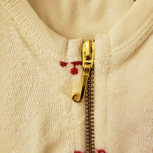 🎁🎄NWT Juicy Couture Zip Up Top🎁🎄 - Picture 4 of 7